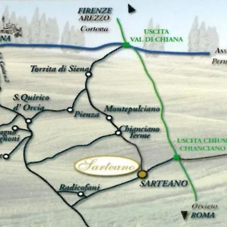 Dimora Storica A Nel Cuore Della Val D'orcia Sarteano